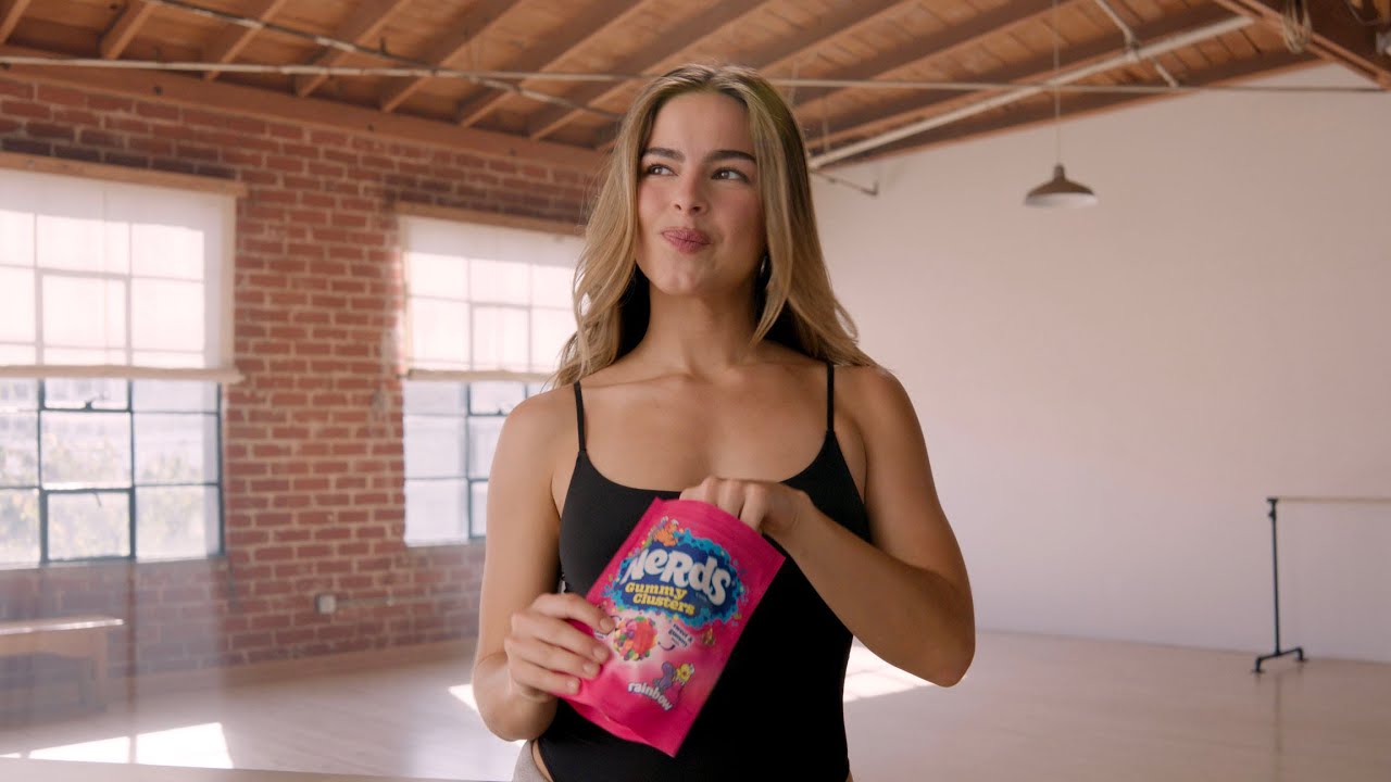 Who is Addison Rae coaching? | NERDS Big Game Commercial